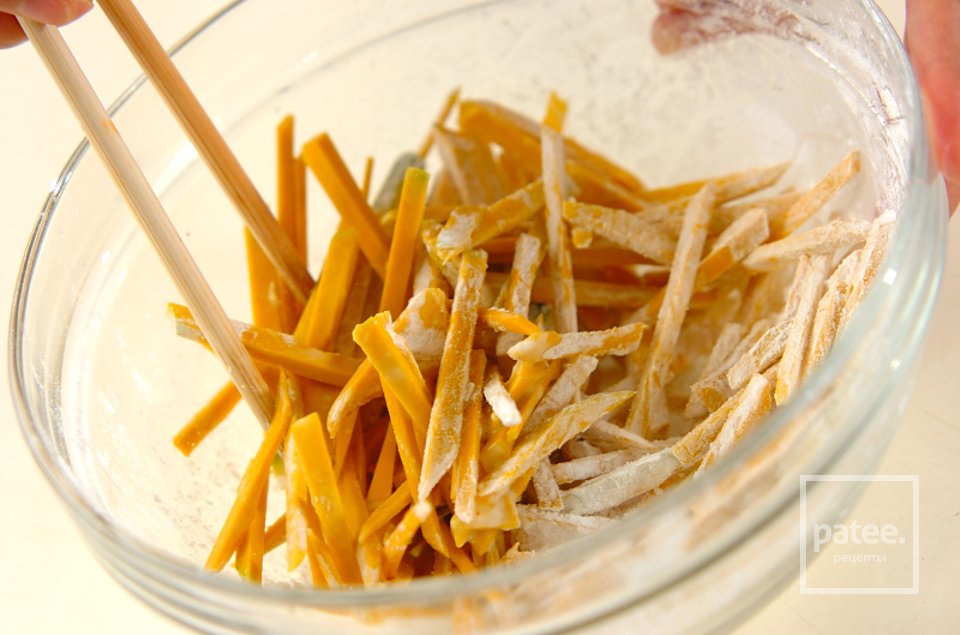 Тыквенные палочки в кляре - Шаг 2