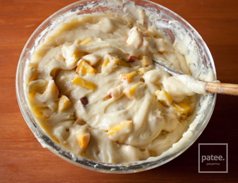 Персиковые маффины - Шаг 4