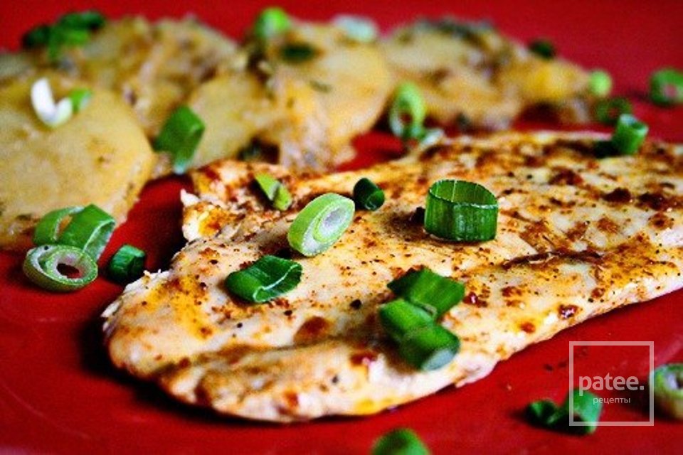 Куриная грудка с картофельным гарниром - Шаг 4