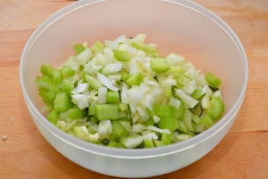 Овощной суп Минестроне - приготовление