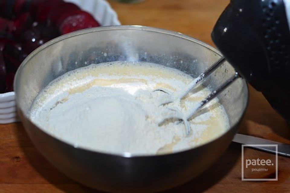 Запеканка со сливами - Шаг 3