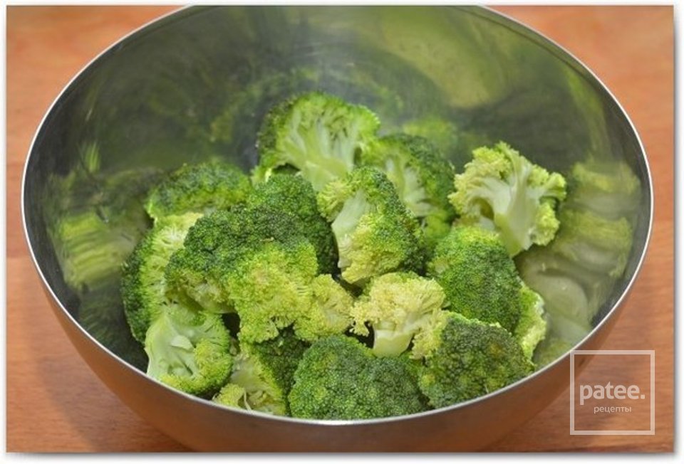 Салат из брокколи - Шаг 1