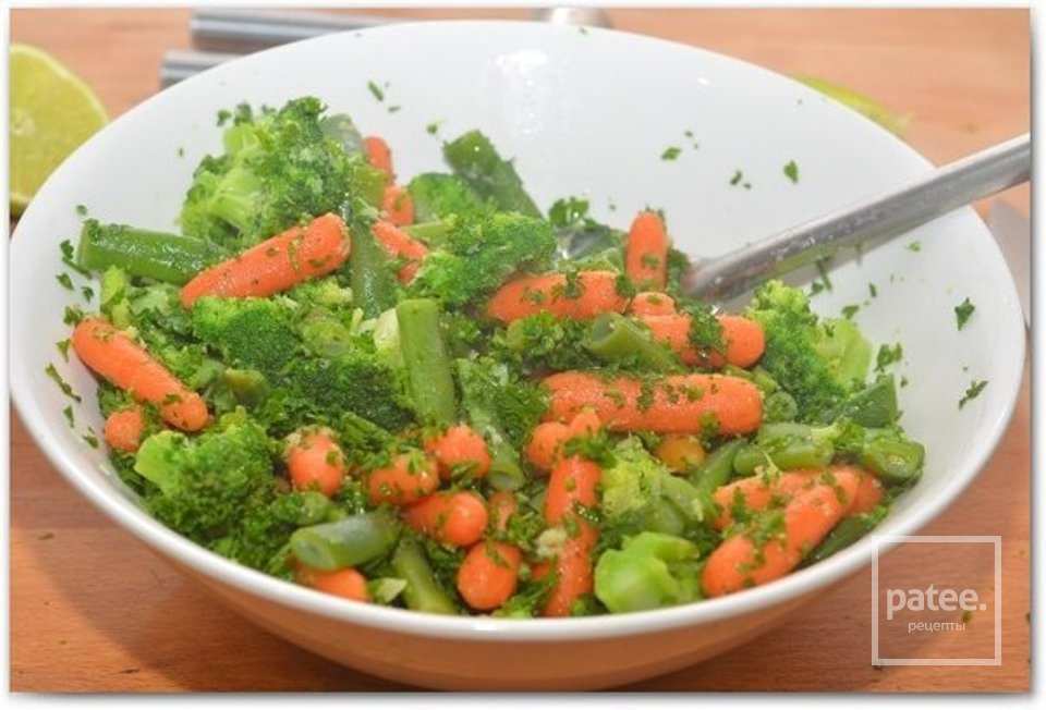 Салат из брокколи - Шаг 7