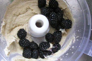 Ежевичный чизкейк - приготовление