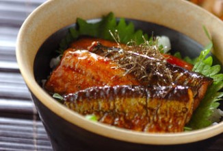 Сайра с рисом