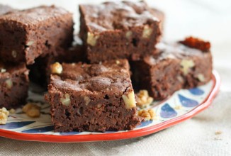 Пирожные с оливковым маслом и грецкими орехами