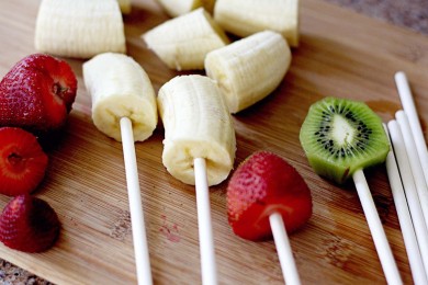 Замороженный фруктовый йогурт - приготовление