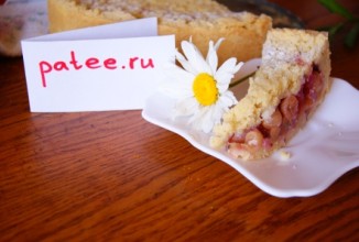 Постный торт с крыжовником