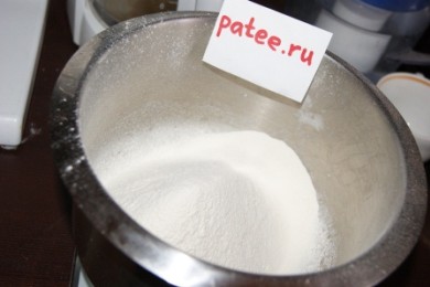 Постный торт с крыжовником - приготовление