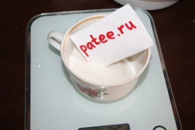 Постный торт с крыжовником - приготовление