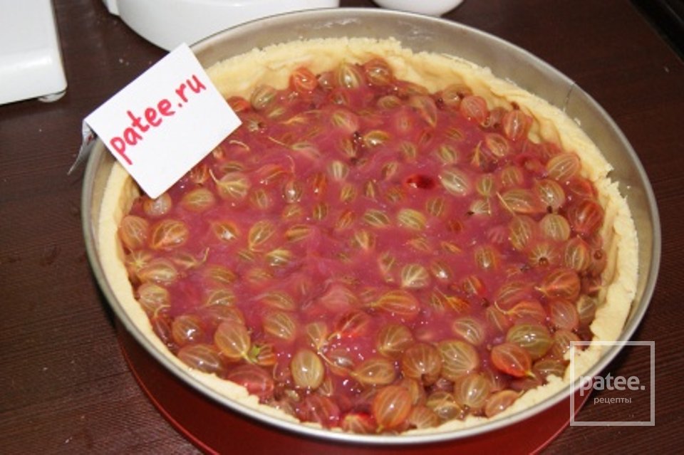 Постный торт с крыжовником - Шаг 13