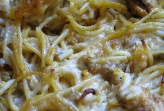 Запеченные спагетти