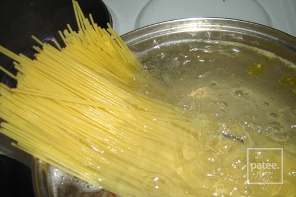 Запеченные спагетти - Шаг 1