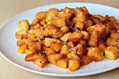 Рецепт Жареный картофель с пармезаном