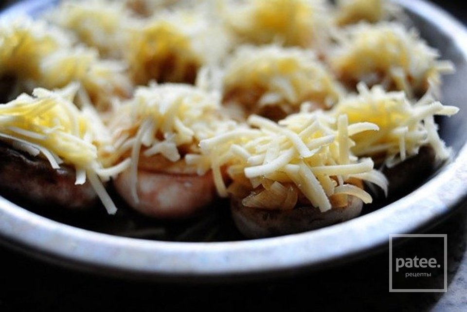 Французские грибочки с запеченным сыром - Шаг 5