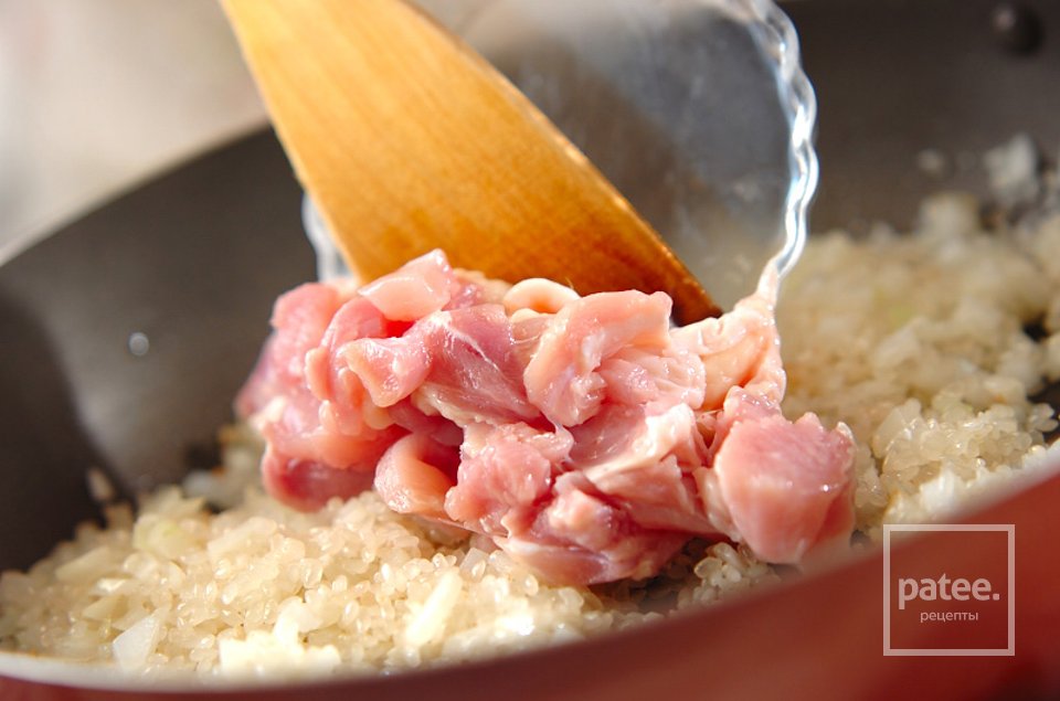 Ризотто с жареными помидорами - Шаг 3