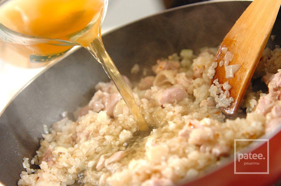 Ризотто с жареными помидорами - Шаг 4