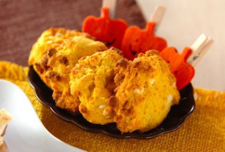 Тыквенные печенья с белым шоколадом