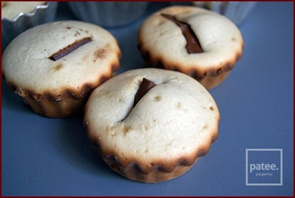 Сливочные пирожные с шоколадом - Шаг 4