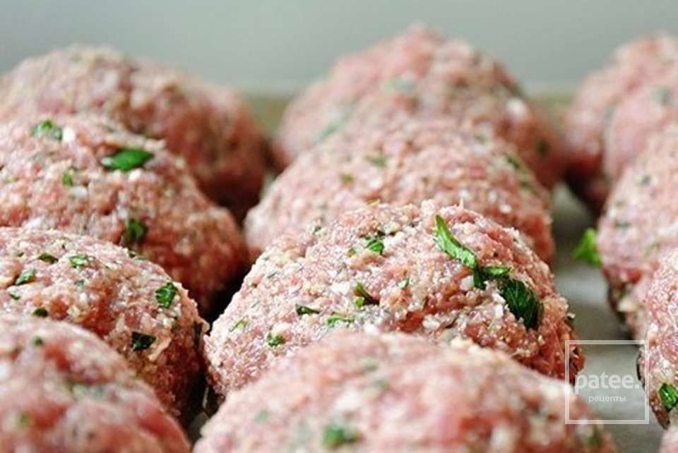 Мясные шарики - Шаг 2