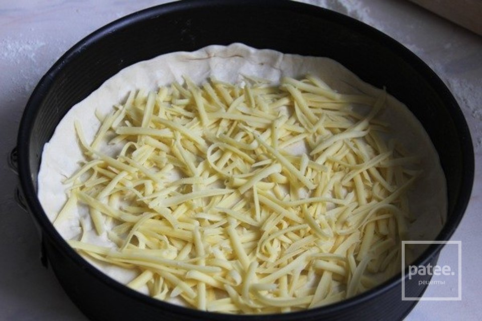 Киш с грибами и помидорами - Шаг 1