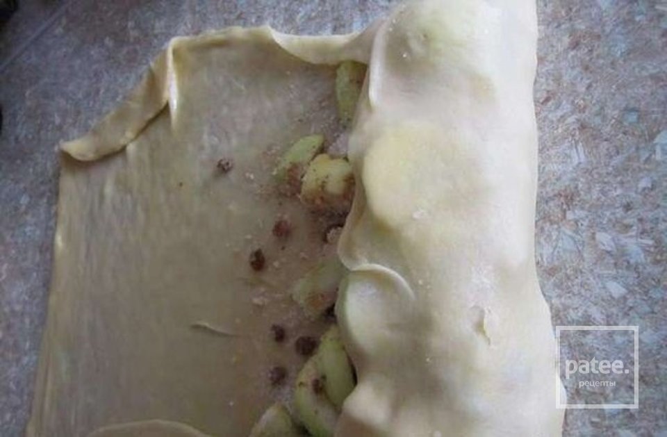 Яблочный штрудель - Шаг 6