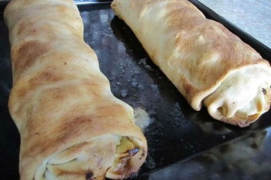 Яблочный штрудель - приготовление