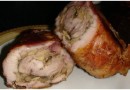Рулет мясной с грибами