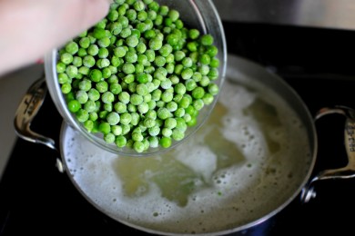 Паста с лимоном и базиликом - приготовление