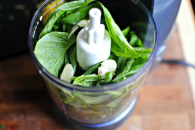 Паста с лимоном и базиликом - приготовление