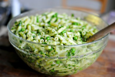 Паста с лимоном и базиликом - приготовление