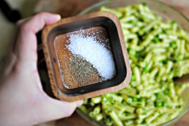 Паста с лимоном и базиликом - приготовление