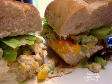 Рецепт Cэндвичи с куриным салатом