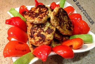 Куриные котлеты тикка с красным перцем