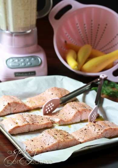 Лосось под соусом из розового перца - Шаг 2