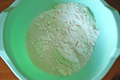 Пампушки с чесноком - приготовление