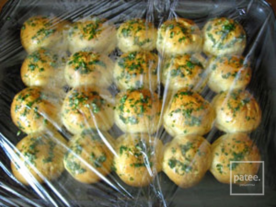 Пампушки с чесноком - Шаг 8