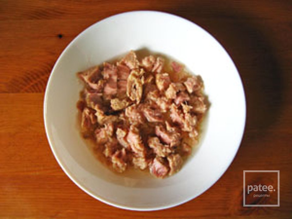 Салат из латука и тунца - Шаг 3