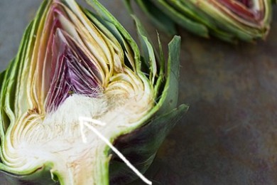 Тушенные артишоки с лимонным маслом - приготовление