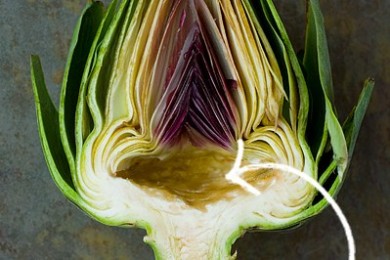 Тушенные артишоки с лимонным маслом - приготовление