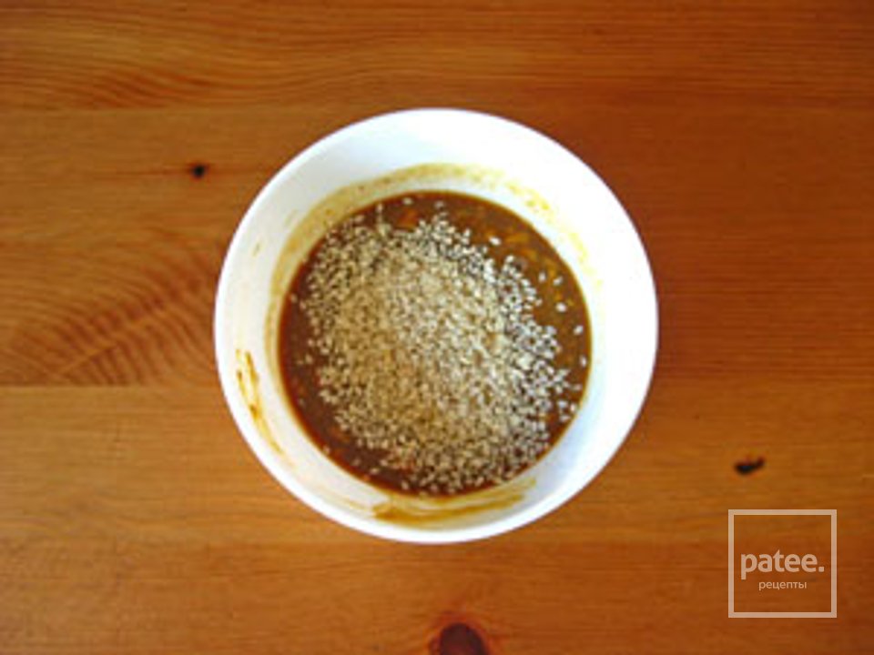 Салат из семги, огурца и болгарского перца - Шаг 3