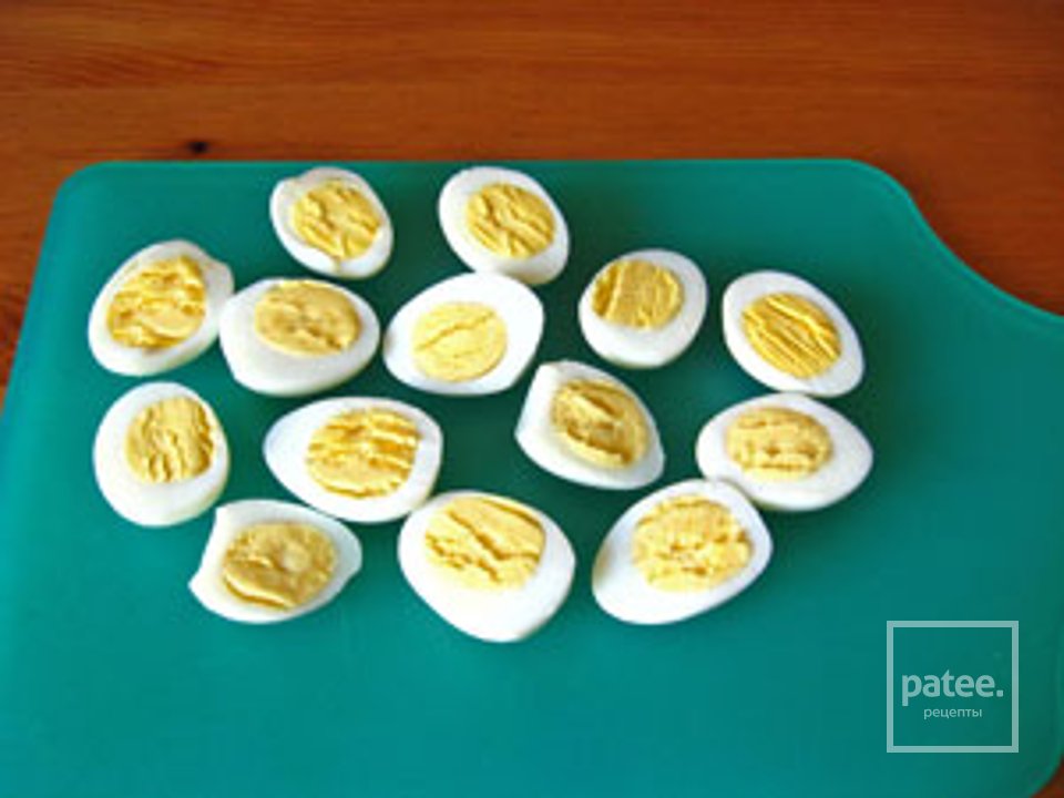 Салат из семги, огурца и болгарского перца - Шаг 9