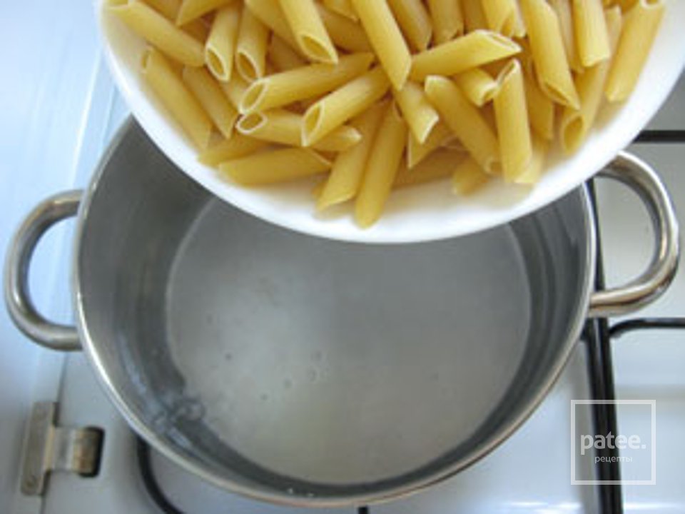 Макароны с тунцом - Шаг 1