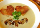 Грибной суп-пюре