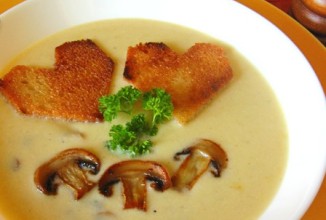 Грибной суп-пюре