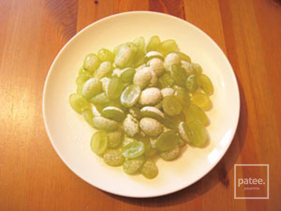 Медовый сыр с виноградом - Шаг 4