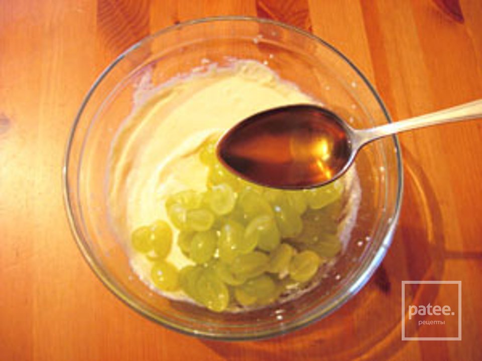 Медовый сыр с виноградом - Шаг 7