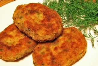 Картофельно-куриные котлеты