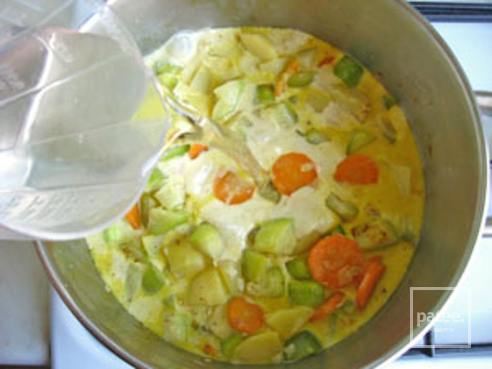 Суп-пюре из кабачков - Шаг 12