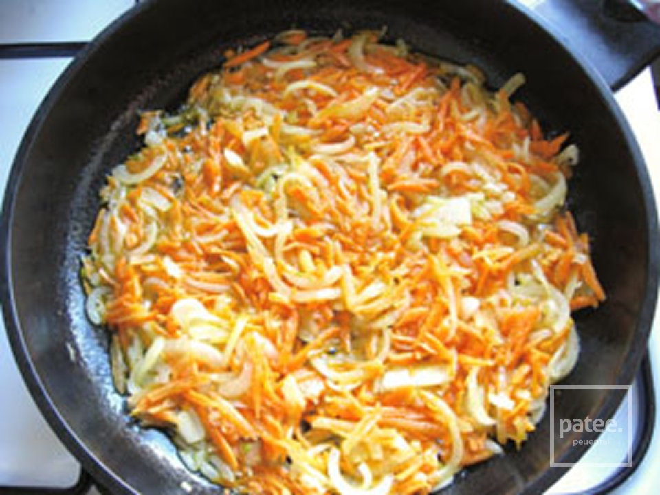 Капустник на копченых ребрышках - Шаг 8